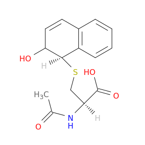 (2R)-2-acetamido-3-[[(1R)-2-hydroxy-1,2-dihydronaphthalen-1-yl]sulfanyl]propanoic acid
