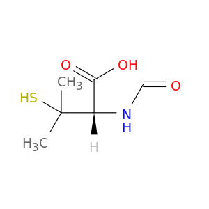 D-Valine, N-formyl-3-mercapto-