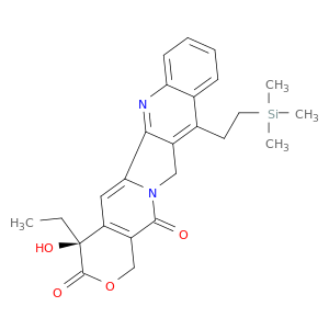 (4S)-4-乙基-4-羟基-11-(2-三甲基硅基)乙基)-1H-吡喃并[3',4':6,7]吲哚嗪并[1,2-b]喹啉-3,14(4H,12H)-二酮