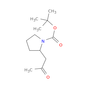 tert-Butyl 2-(2-Oxopropyl)pyrrolidine-1-carboxylate