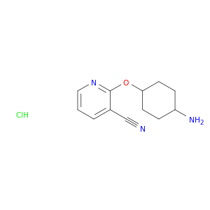 2-[(4-Aminocyclohexyl)oxy]pyridine-3-carbonitrile Hydrochloride