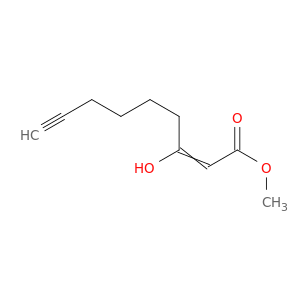 2-Nonen-8-ynoic acid, 3-hydroxy-, methyl ester