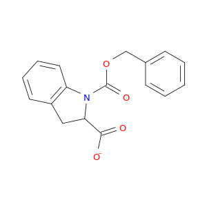 1H-Indole-1,2-dicarboxylicacid, 2,3-dihydro-, 1-(phenylmethyl) ester