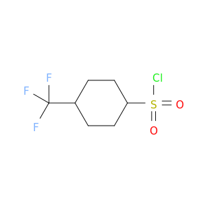 4-(trifluoromethyl)cyclohexane-1-sulfonyl chloride