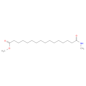 Hexadecanoic acid, 16-(methylamino)-16-oxo-, methyl ester