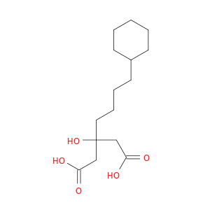 Pentanedioic acid, 3-(4-cyclohexylbutyl)-3-hydroxy-