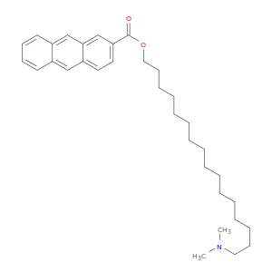 2-Anthracenecarboxylic acid, 16-(dimethylamino)hexadecyl ester