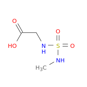 2-[(methylsulfamoyl)amino]acetic acid