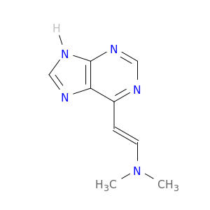 Ethenamine, N,N-dimethyl-2-(9H-purin-6-yl)-, (1E)-