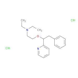 N,N-DIETHYL-2-(2-PHENYL-1-(PYRIDIN-2-YL)-ETHOXY)ETHANAMINE DIHYDROCHLORI DE