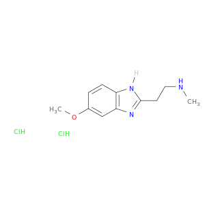 1H-BEnzimidazole-2-ethanamine, 6-methoxy-N-methyl-, hydrochloride (1