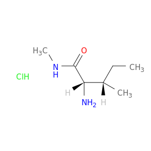 (2S,3S)-2-amino-N,3-dimethylpentanamide hydrochloride