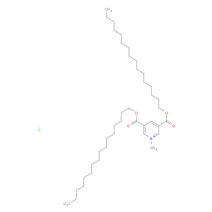 Pyridinium, 3,5-bis[(hexadecyloxy)carbonyl]-1-methyl-, chloride