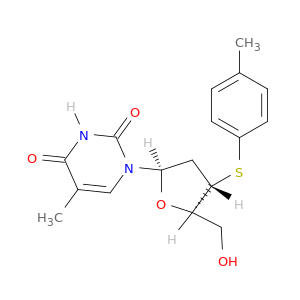 Thymidine,3'-S-(4-methylphenyl)-3'-thio- (9CI)
