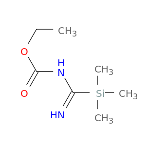 Carbamic acid, [(trimethylsilyl)carbonimidoyl]-, ethyl ester