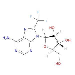 Adenosine,8-(trifluoromethyl)-