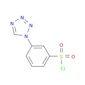 Benzenesulfonylchloride, 3-(1H-tetrazol-1-yl)-