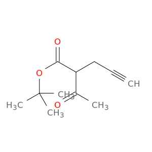 4-Pentynoic acid, 2-acetyl-, 1,1-dimethylethyl ester