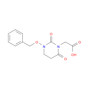 1(2H)-Pyrimidineaceticacid, tetrahydro-2,6-dioxo-3-(phenylmethoxy)-