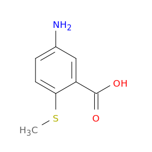 5-氨基-2-(甲硫基)苯甲酸