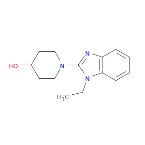 1-(1-Ethyl-1H-benzo[d]imidazol-2-yl)piperidin-4-ol