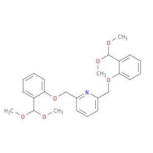 Pyridine, 2,6-bis[[2-(dimethoxymethyl)phenoxy]methyl]-