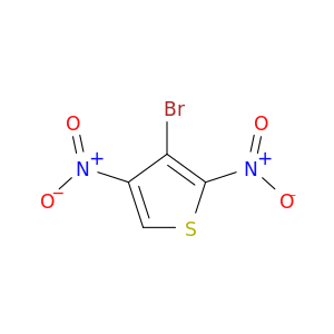Thiophene, 3-bromo-2,4-dinitro-