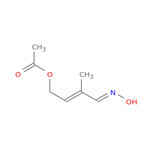 2-Butenal, 4-(acetyloxy)-2-methyl-, 1-oxime, (E,E)-