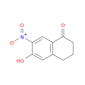 1(2H)-Naphthalenone, 3,4-dihydro-6-hydroxy-7-nitro-