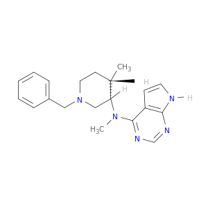 N-甲基-N-[(3S,4S)-4-甲基-1-苄基-3-哌啶基]-7H-吡咯并[2,3-D]嘧啶-4-胺