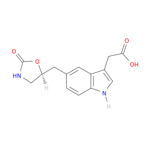 1H-Indole-3-acetic acid, 5-[[(5S)-2-oxo-5-oxazolidinyl]methyl]-