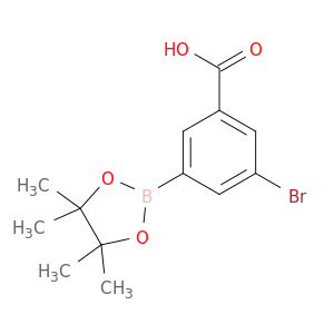 3-Bromo-5-carboxyphenylboronic acid, pinacol ester