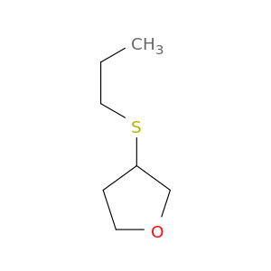 Furan, tetrahydro-3-(propylthio)-