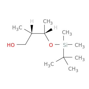 1-Butanol, 3-[[(1,1-dimethylethyl)dimethylsilyl]oxy]-2-methyl-, (2S,3S)-