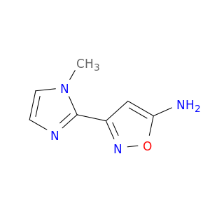 3-(1-Methyl-1H-imidazol-2-yl)-1,2-oxazol-5-amine