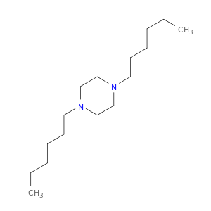Piperazine,1,4-dihexyl-