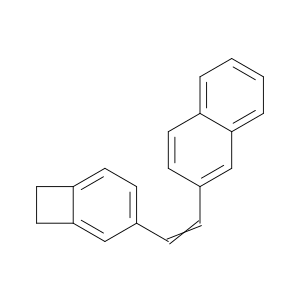 3-[2-(2-萘基)乙烯基]双环[4.2.0]OCTA-1,3,5-三烯