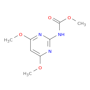 Carbamic acid, (4,6-dimethoxy-2-pyrimidinyl)-, methyl ester