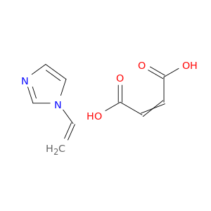 but-2-enedioic acid; 1-ethenylimidazole