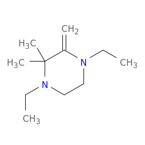 1,4-DIETHYL-2,2-DIMETHYL-3-METHYLIDENEPIPERAZINE