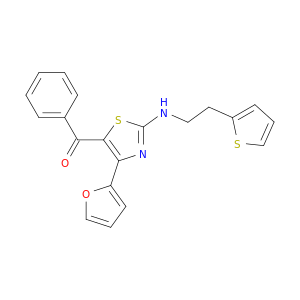 Methanone, [4-(2-furanyl)-2-[[2-(2-thienyl)ethyl]amino]-5-thiazolyl]phenyl-