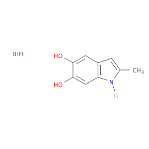 1H-Indole-5,6-diol, 2-methyl-, hydrobromide