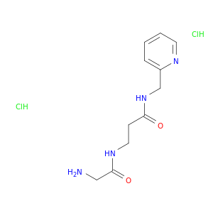 3-(2-aminoacetamido)-N-(pyridin-2-ylmethyl)propanamide dihydrochloride