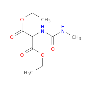 Propanedioic acid,2-[[(methylamino)carbonyl]amino]-, 1,3-diethyl ester