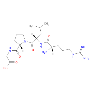 Glycine, N-[1-(N-L-arginyl-L-leucyl)-L-prolyl]-