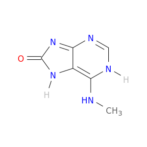8H-Purin-8-one, 1,7-dihydro-6-(methylamino)-