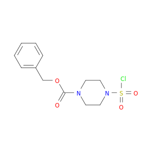 1-Piperazinecarboxylic acid, 4-(chlorosulfonyl)-, phenylmethyl ester