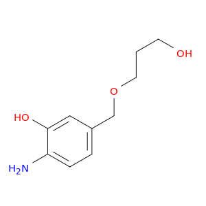 Phenol, 2-amino-5-[(3-hydroxypropoxy)methyl]-