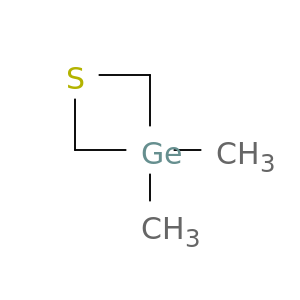 1,3-Thiagermetane, 3,3-dimethyl-