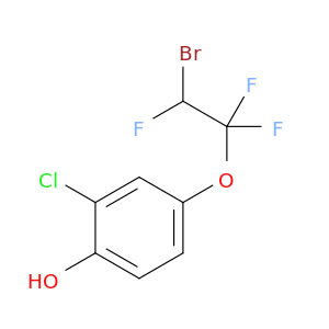 4-(2-溴-1,1,2-三氟乙氧基)-2-氯苯酚